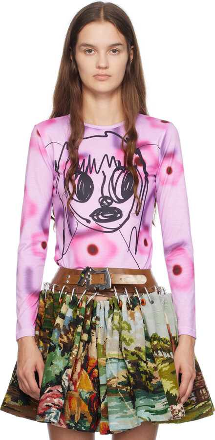 Chopova Lowena Off-White Girl Bear Jeans - ShopStyle