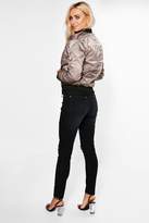 Thumbnail for your product : boohoo Brianne High Waisted Skinny Jeans