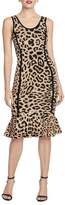 Thumbnail for your product : Rachel Roy Leopard-Print Knee-Length Dress