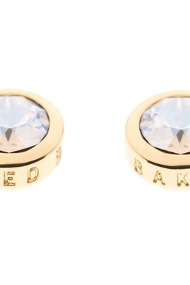 Ted Baker Jewellery Ladies Gold Plated Sinaa Crystal Stud Earring TBJ1084-02-02