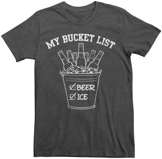 Fifth Sun Men's Bucket List T-Shirt