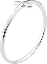 Thumbnail for your product : Itsy Bitsy Sterling Silver Cross Band