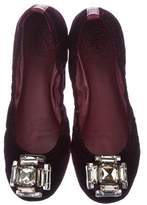 Thumbnail for your product : Tory Burch Eddie Embellished Flats