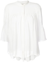Carolina Herrera - bell sleeves blouse - women - Soie - 16