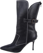 Thumbnail for your product : Manolo Blahnik Pointed-Toe Boots