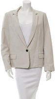 Thumbnail for your product : Etoile Isabel Marant Linen Blend Long Sleeve Blazer