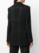 Thumbnail for your product : Emporio Armani Plaid Fitted Jacket