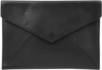Delvaux Black Leather Clutch bags