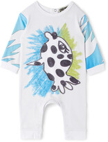 Thumbnail for your product : Chopova Lowena Baby White Fish Jumpsuit