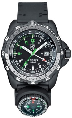 Luminox Men's 'Land - Recon Nav Spc' Removable Compass Gmt Watch, 46Mm