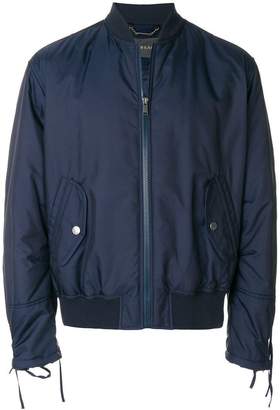 Versace zip-embellished bomber jacket