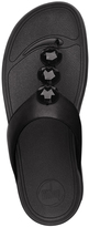 Thumbnail for your product : FitFlop Petra Black Sandal