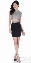 Thumbnail for your product : Terani Couture Two Piece Multi Color Pearl Homecoming Dress
