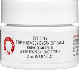First Aid Beauty Eye Duty Triple Remedy Overnight Balm
