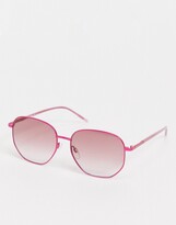 Thumbnail for your product : Love Moschino Moschino Love oversized sunglasses