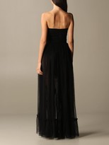 Thumbnail for your product : Elisabetta Franchi Dress Dress In Tulle With Double Length