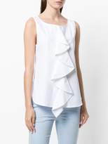 Thumbnail for your product : Dondup ruffled front top