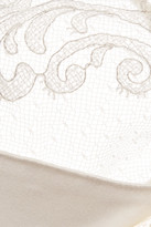 Thumbnail for your product : La Perla Light And Shadow Lace And Satin Balconette Bra