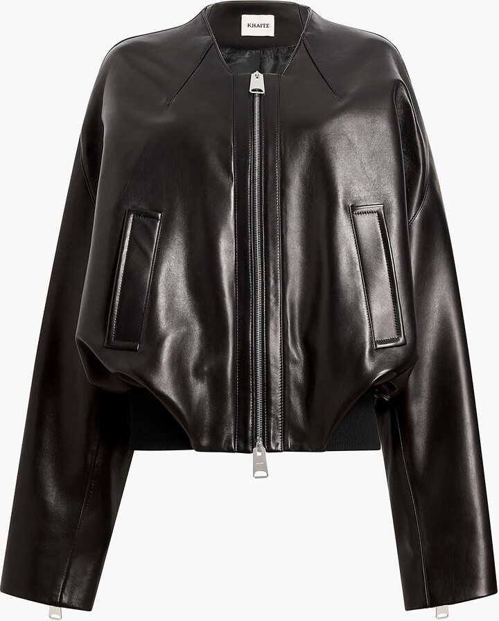 Hewit Jacket in Black Leather