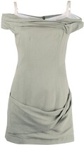 Thumbnail for your product : Jacquemus Twist-Detail Off-Shoulder Dress