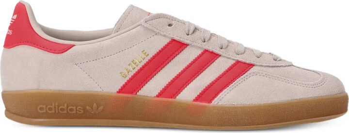adidas Three-Stripe Leather Low-Top Sneakers