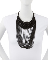 Thumbnail for your product : Donna Karan Tiered Half-Moon Necklace