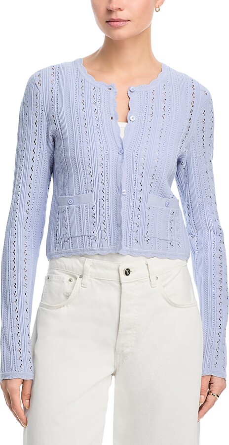 LoveShackFancy Peridot Cardigan Sweater