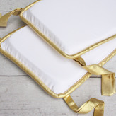 Thumbnail for your product : Metallic Two Piece Gold Chevron Baby Bedding