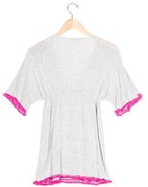 Thumbnail for your product : Milly Minis Girls' Pompom-Accented Short Sleeve Dress