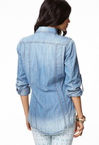 Thumbnail for your product : Forever 21 Life In Progress™ Chambray Shirt