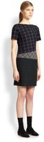 Thumbnail for your product : Band Of Outsiders Mixed Plaid Sheath Dress