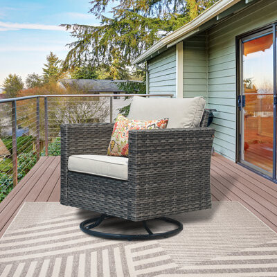 Sol 72 Outdoor Osorio Swivel Patio Chair