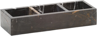 Marble 3 Section Tray