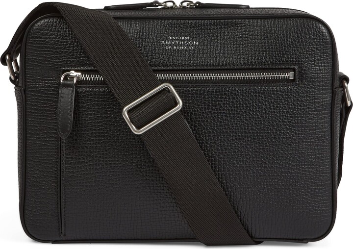 Smythson Ludlow Leather Cross-Body Bag