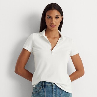 Lauren Ralph Lauren Plus-Size Piqué Polo Shirt - Macy's