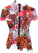 Thumbnail for your product : Christopher Kane Multicolored All Over Motif Top