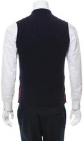 Thumbnail for your product : Thom Browne Cashmere Cable-Knit Vest