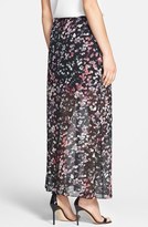Thumbnail for your product : Vince Camuto Sheer Floral Overlay Maxi Skirt