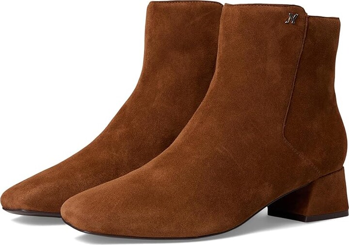 Naturalizer Jada Women's Boots Dark Chestnut Suede : 8.5 M (B) Leather/Suede