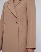 Thumbnail for your product : Aria Cove oversized dad blazer dress in camel
