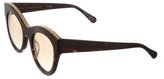 Thumbnail for your product : Stella McCartney Cat-Eye Chain-Link Sunglasses