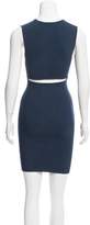 Thumbnail for your product : Alexander Wang T by Sleeveless Knit Mini Dress