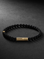 Thumbnail for your product : Le Gramme 18-Karat Gold Beaded Bracelet