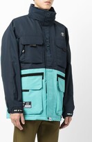 Thumbnail for your product : AAPE BY *A BATHING APE® Two-Tone Embroidered-Logo Windbreaker