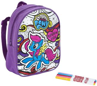 My Little Pony Scribble Me Backpack - Rainbow Dash