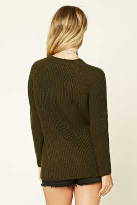 Forever 21 Boxy Ribbed Knit Sweater