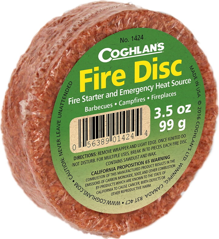 Coghlans Coghlan'S® Fire Disc Fire Starter And Emergency Heat Source 3.5 Oz. Pack