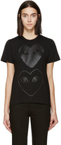 Thumbnail for your product : Comme des Garcons Play Black Two-Heart T-Shirt