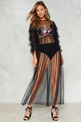 Nasty Gal Party and Play Maxi Dress