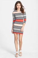 Thumbnail for your product : French Connection 'Jag' Multi Stripe Jersey Dress